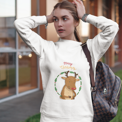 Women’s Reindeer Crewneck Sweatshirt