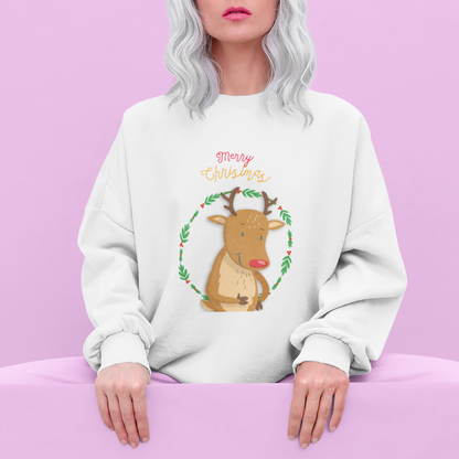 Women’s Reindeer Crewneck Sweatshirt