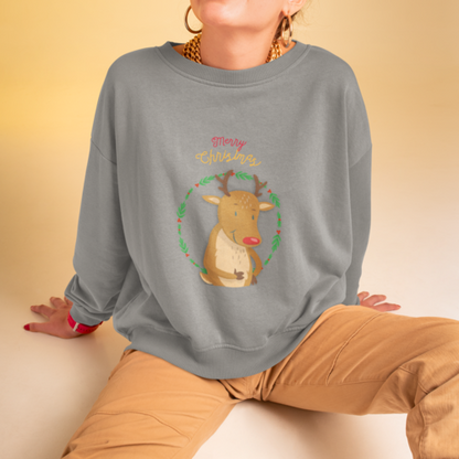Women’s Reindeer Crewneck Sweatshirt