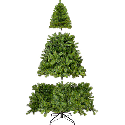 7.5 ft Pre-Lit Fir Christmas Tree — 350 LED Lights