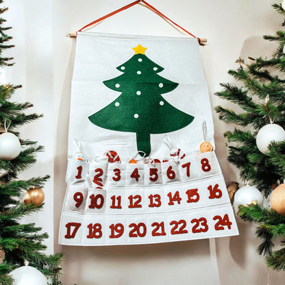 Felt Christmas Advent Calendar — Choose Your Ornament Set
