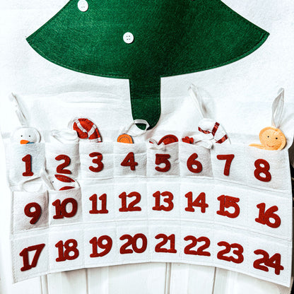 Felt Christmas Advent Calendar — Choose Your Ornament Set